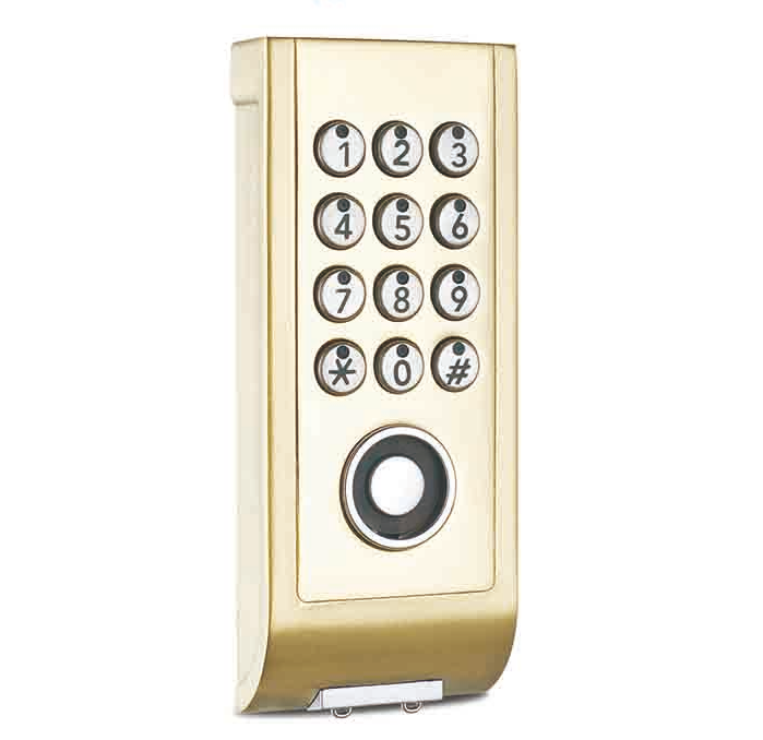 keyless electric smart keypad digital number code password finger print drawer lock for high level office furniture