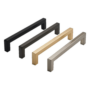 Modern Rustic Kitchen Drawer Accessories Hardware Bedroom Furniture Handles Cabinet Pull Wardrobe Long Gold Black 320mm ZINC