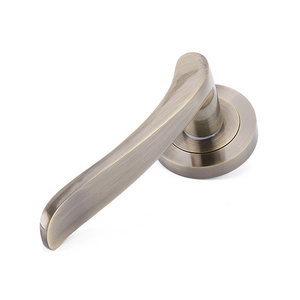 2024 hardware handles  furniture handles Antique brass Aluminum alloy  modern door bathroom kitchen furniture