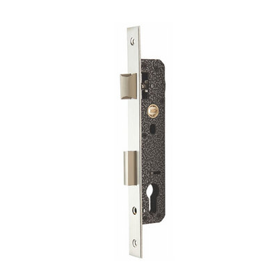 Door Lock Mortise Deadbolt & Double Keyed Cylinder Set for hinge doors