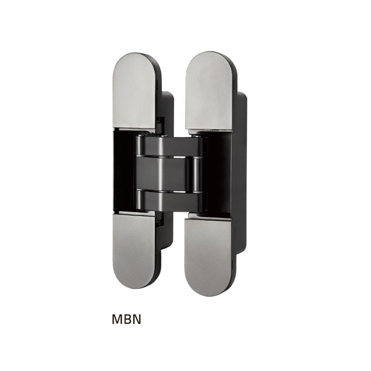 AKADA invisible hidden pivot door hinges heavy duty 3d door hinges 100kg for hidden interior doors