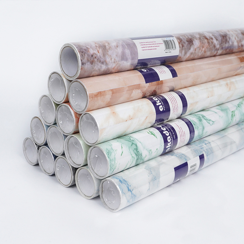 Waterproof Marble Designs Pvc Modern Self Adhesive Peel And Stick 3D Rolls Home Room Decoration Wallpaper For Kitchen