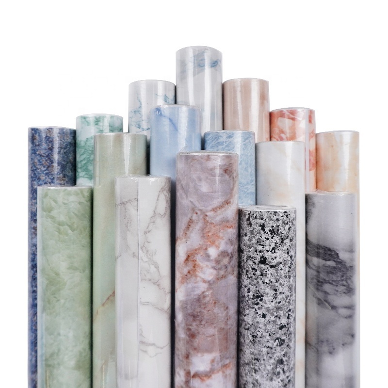 Manufacturer Vinyl Modern Wall Marble Pvc Self Adhesive Home Decoration Peel And Stick Rolls 3D Wallpaper For Living Room