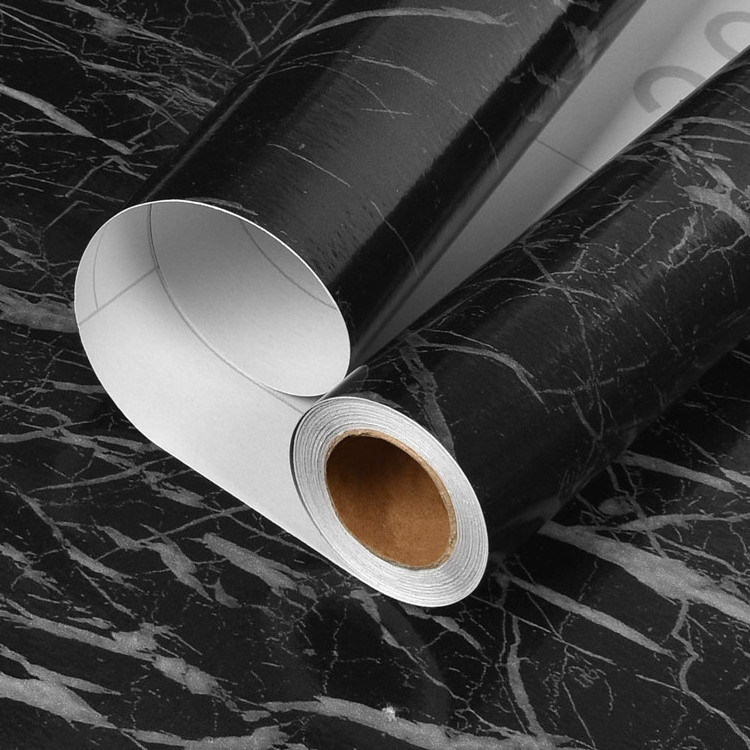 Pvc Self Adhesive Home Decoration  Manufacturer Vinyl Modern Wall Marble Peel And Stick Rolls 3D Wallpaper For Living Room