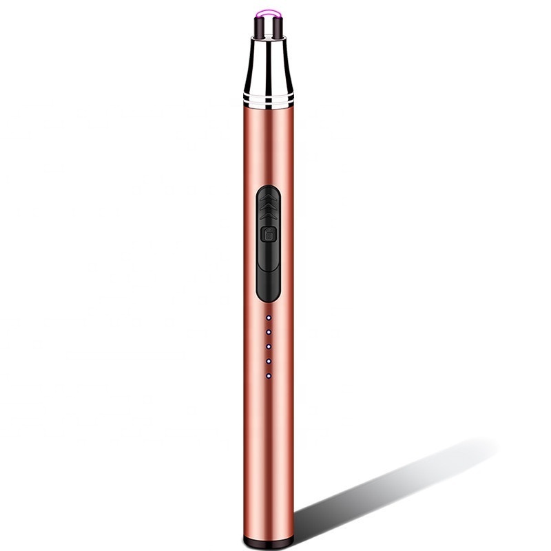 Cheaper Price Pen Shaped BBQ Lighters Flameless Portable Windproof Electric Arc Pulse Fire Charcoal Lighter For Kitchen