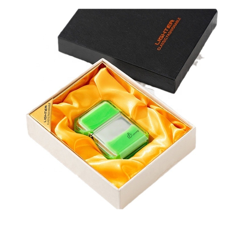 Morden New Idea Kerosene Lighters Noctilucent Quicksand Smoking Portable Luxury Oil Lighter