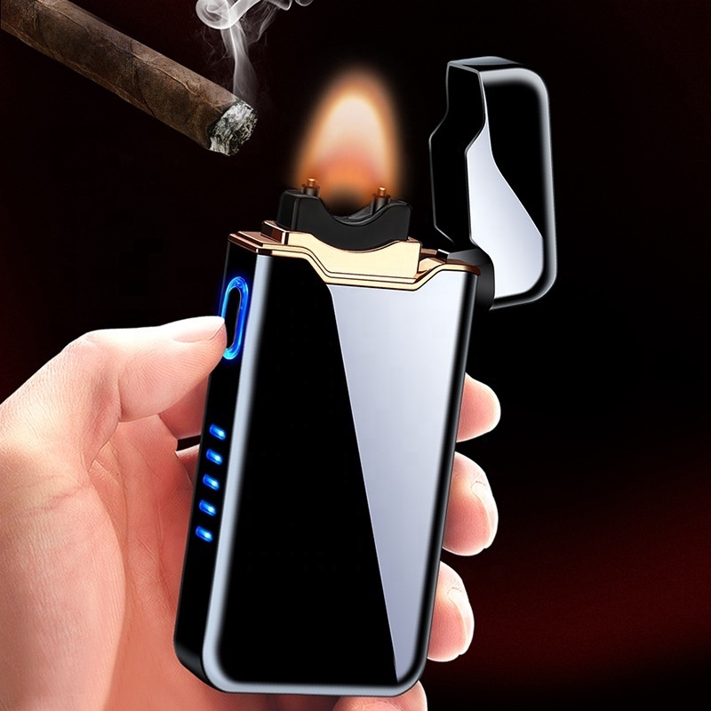 Superior Electronic Encendedor Windproof Electric Flame Arc Plasma Lighter USB-C For Cigars