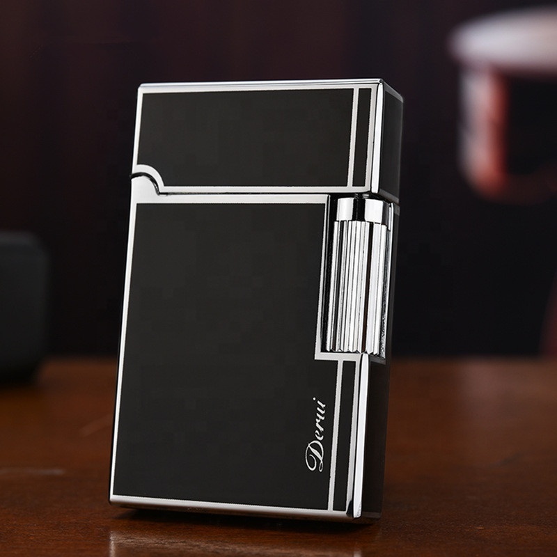 Classical Father's Gift Special Steel Voice Inflatable Lighter High Class Custom Soft Flame Lighter For Smoking