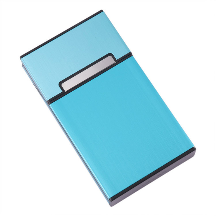 KY Ladies 20pcs Cigarettes Cigar Portable Tobacco Fancy Colorful Cheap Metal Smoking Cigarette Box