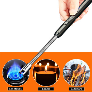 Portable And Small  USB Lighter Rechargeable Electronic Arc BBQ Lighter for camping barbecue