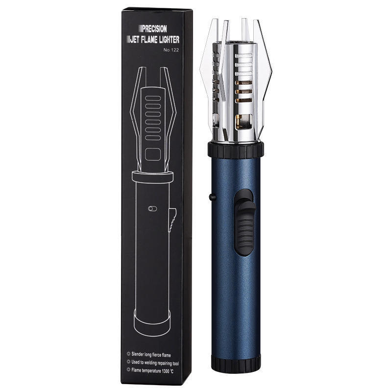 Windproof Inflatable Cigar Lighter with Scepter Lightsaber Jet Torch