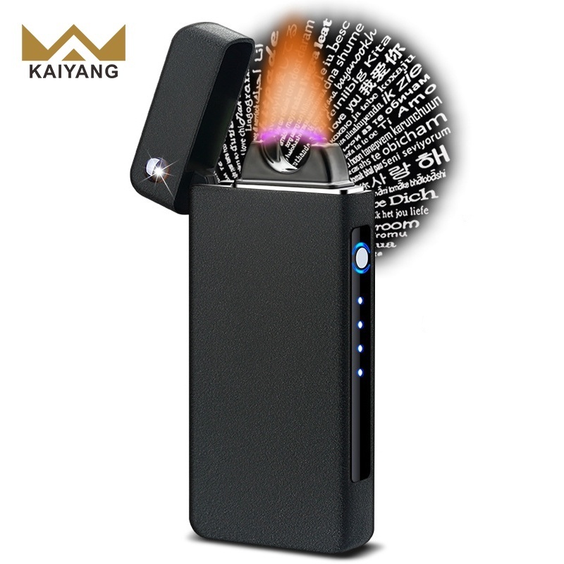 USB Arc Fire Lighter Bright Flame Cigar Metal Creative Cigarette Lighter Electric Lighter