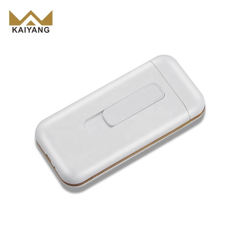 2019 china factory high quality new model cigarette case with charging usb lighter wholesale cigarette box