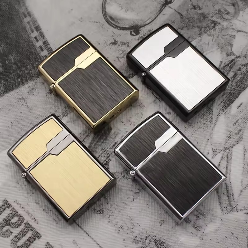 Custom Logo Lighter Encendedores Cigarette Gas Butane Luxury Jet Flame Windproof Lighter For Smoke