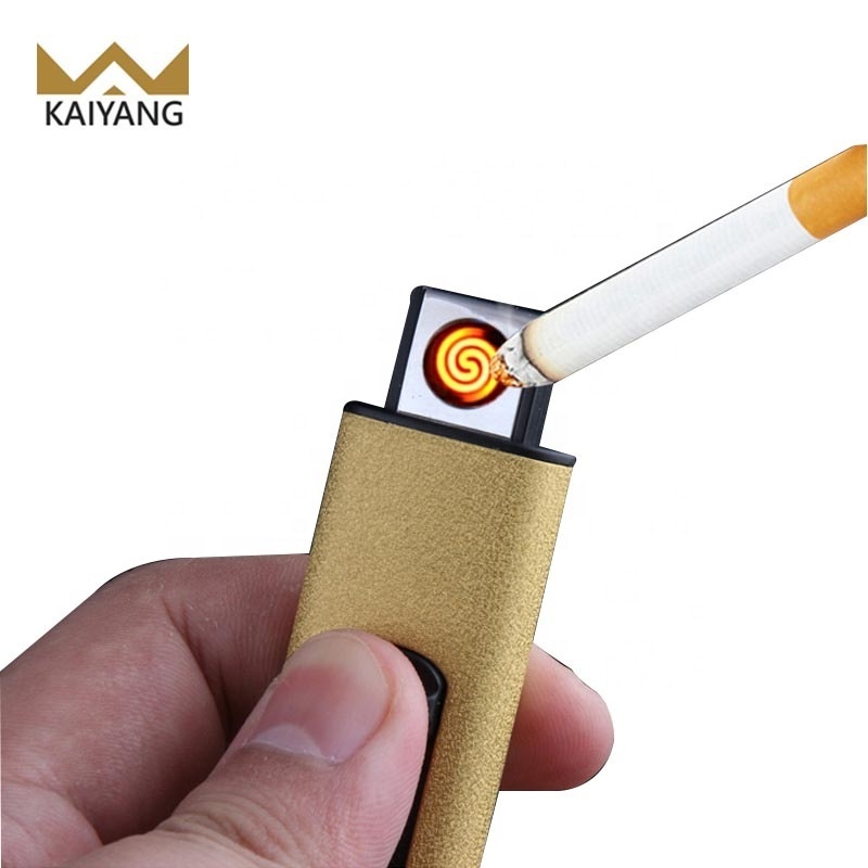 USB China Factories Ladies Electric Torch Cigarette Lighter