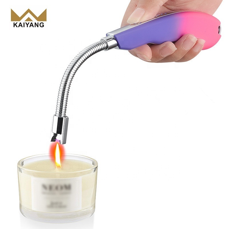 New Electric Bbq Lighter Electric Arc Rechargeable USB Lighter Flameless Grill Lighter For Candle BBQ