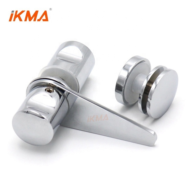 High quality brass small knob glass shower door latch