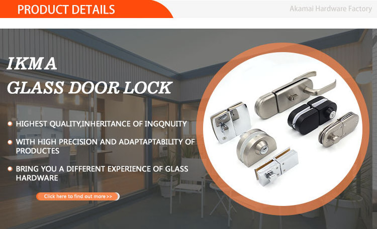 High quality brass small knob glass shower door latch