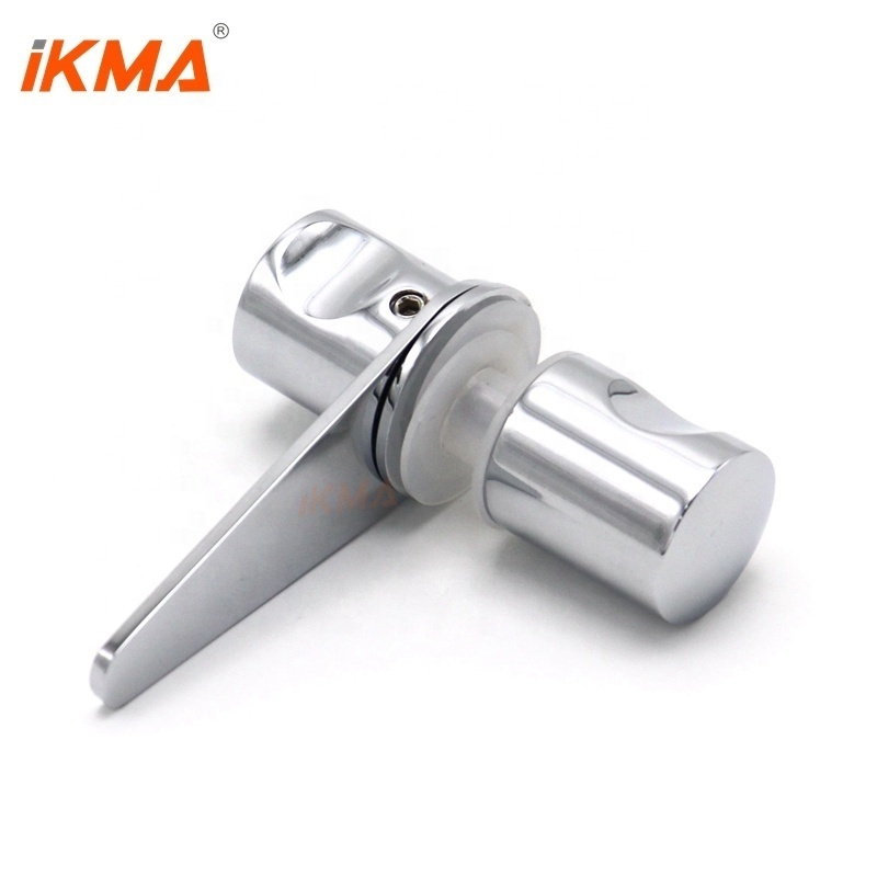 High quality brass small knob glass shower door latch