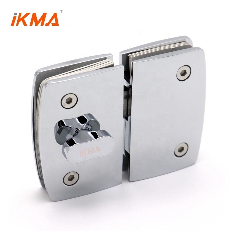 Top quality Brass / Zinc Alloy glass shower door toilet bathroom Indicator door lock