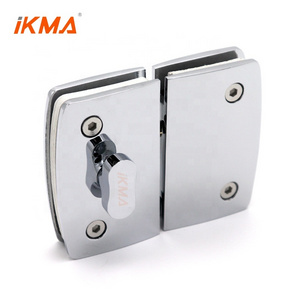 American Brass chrome no holes  with indicator and door bolt lock for shower glass door lock