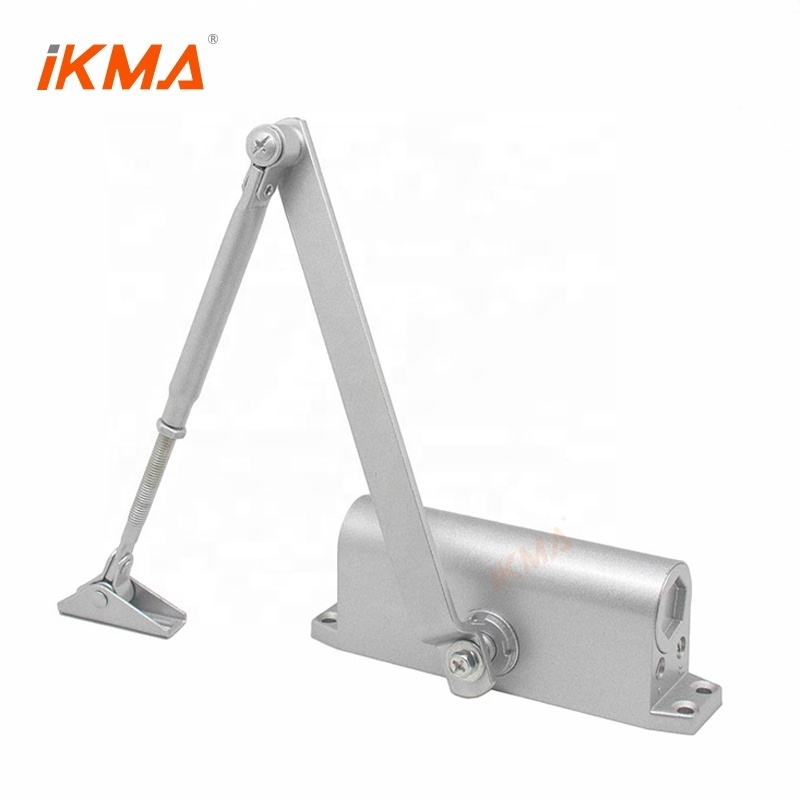 Aluminum alloy automatic hydraulic commercial remote control door closer Can load 45-60kg Wooden fire door concealed door closer