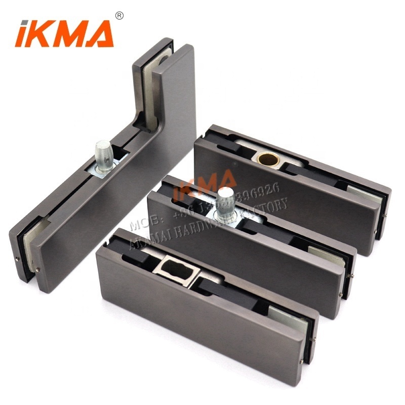 China manufacturer bottom and top corner center stainless steel hardware patch fitting for glass door