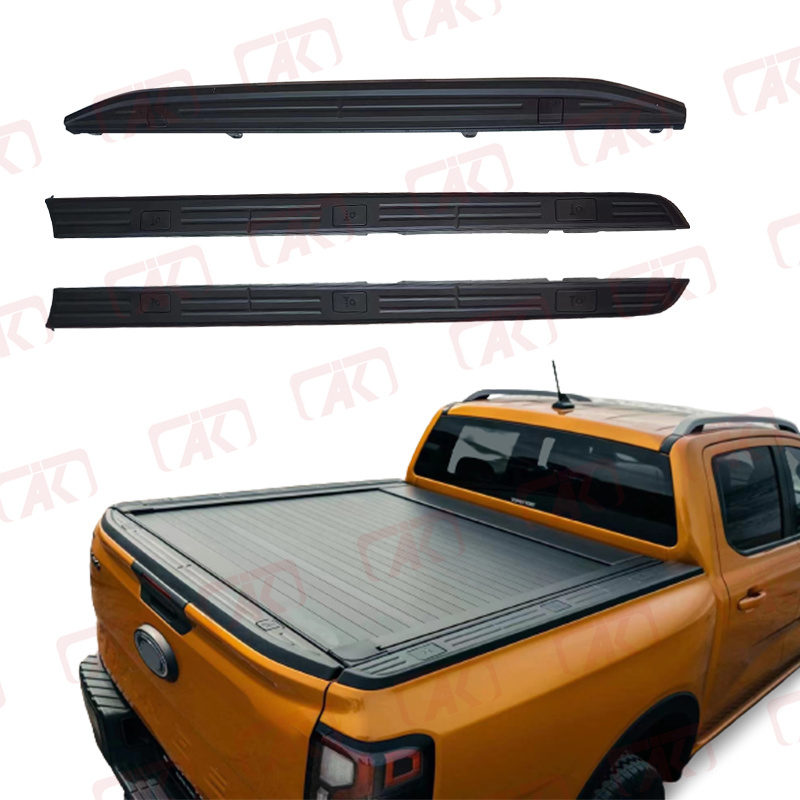 Aluminum Alloy Top Roof Rack Roof Rails Side Luggage Bar For Ford Ranger T9 XL XLT Wildtrak 2022 2023