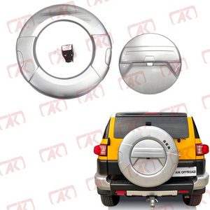 Car Body Kit ABS Plastic Spare Tire Cover For Toyota FJ Cruiser 2007+