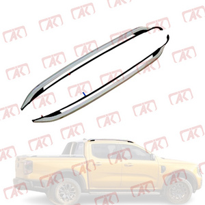 Aluminum Alloy Top Roof Rack Roof Rails Side Luggage Bar For Ford Ranger T9 XL XLT Wildtrak 2022 2023