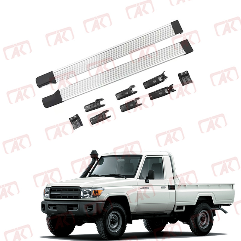 Auto Body Parts Running Board Side Steps For Land Cruiser 75 Series LC75 FJ75 Accessories