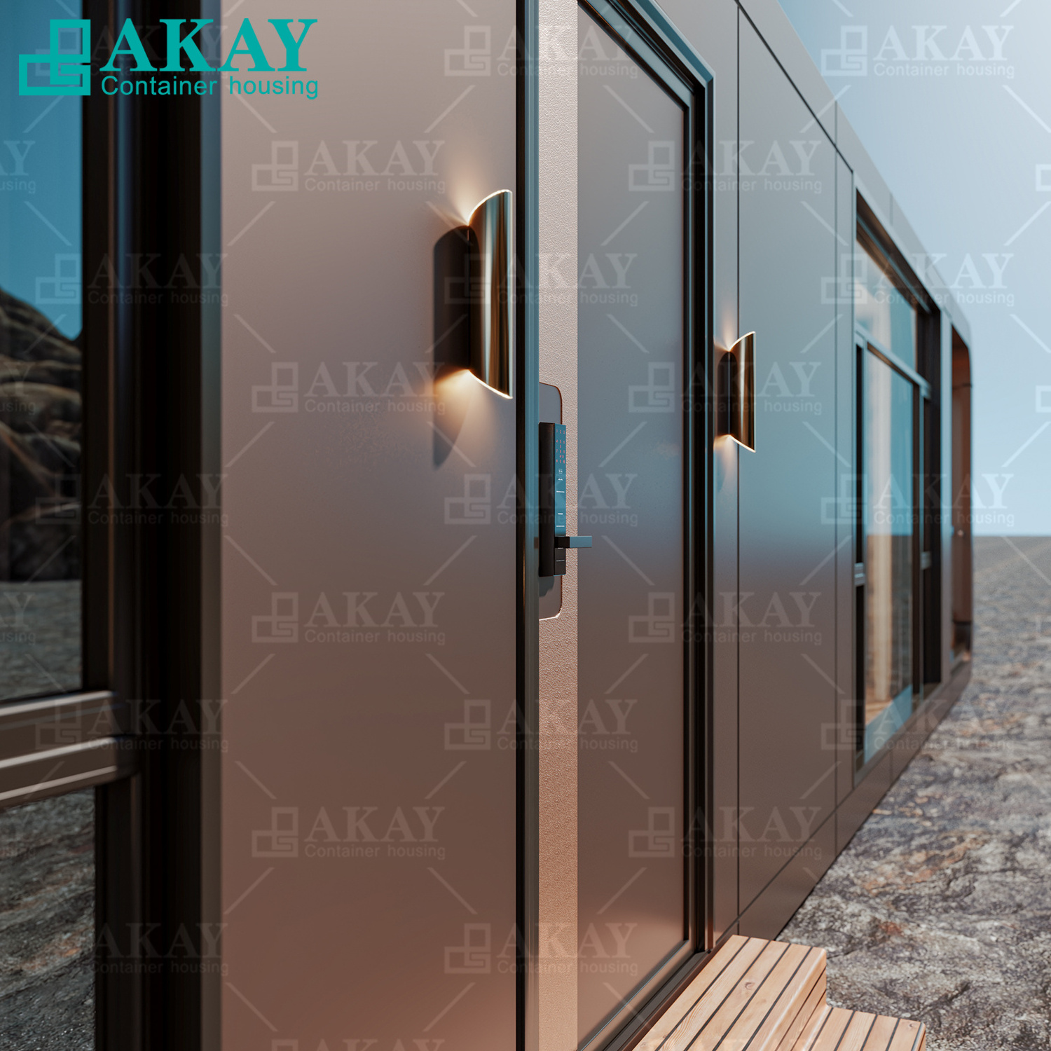 Prefab House AKAY factory Container House vessel demountable capsule house