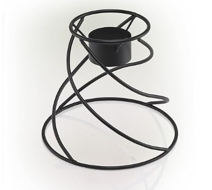 Wholesale Nordic creative ins decorative geometric wrought iron candle holder