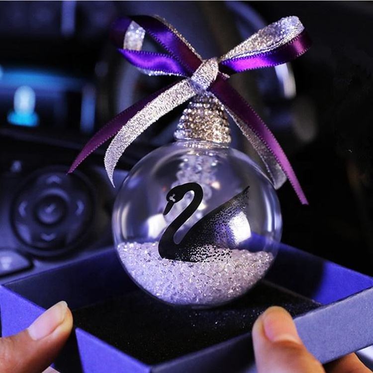 Wholesale Hot Selling Homemade Decorating Delicate Crystal Christmas Clear Glass Balls Ornaments Bulk