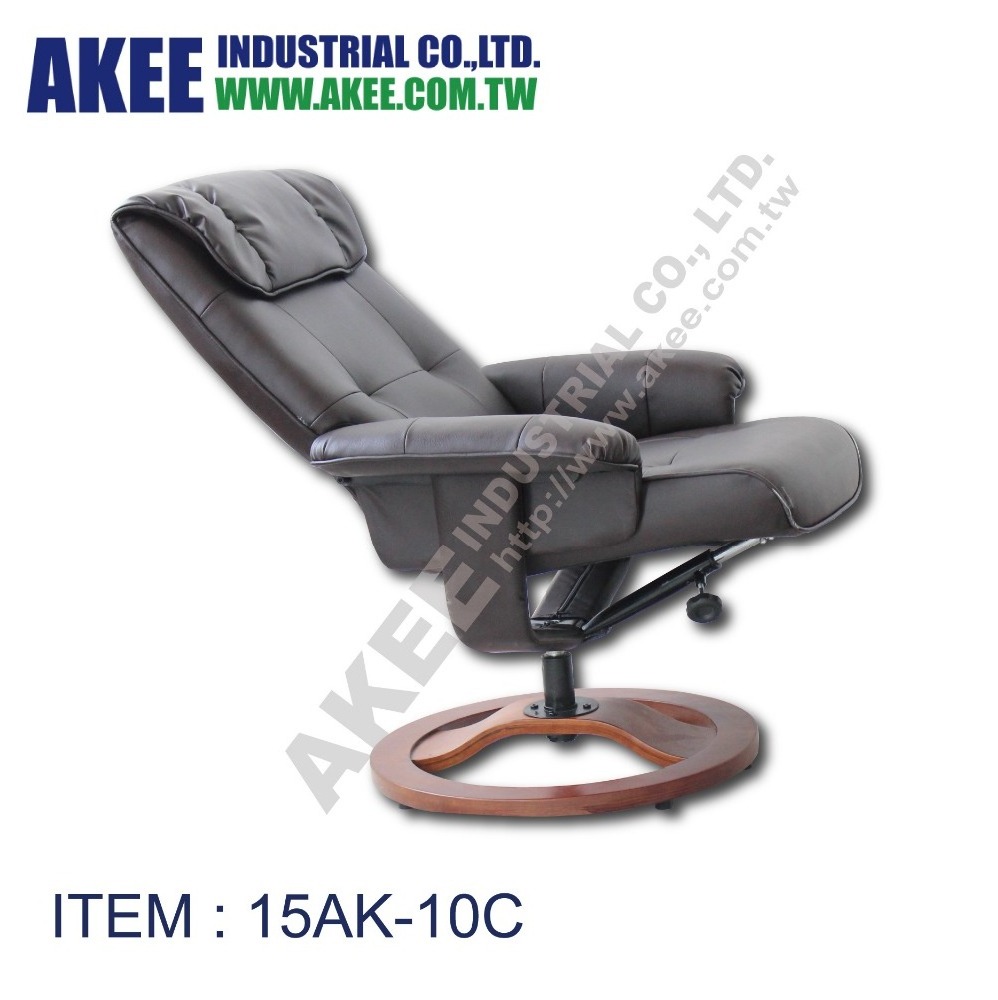 Modern upholstered leisure chair for ottoman recliner massage with chair leisure massage chair made in china  for home furniture