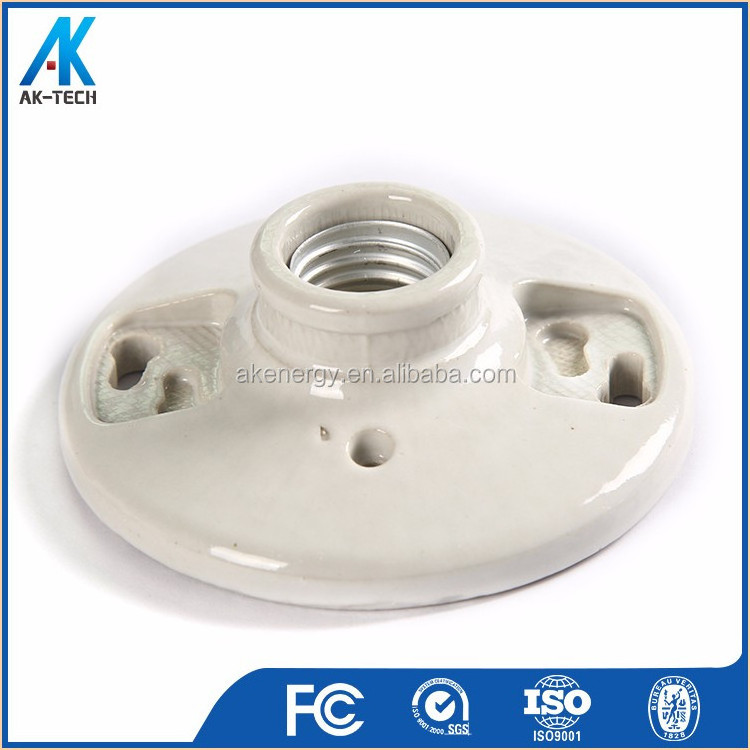 250v 660w ce ceramic lamp holder , ceiling light bulb holder