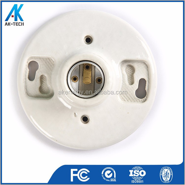 250v 660w ce ceramic lamp holder , ceiling light bulb holder