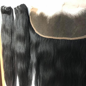 Factory Cheap  Raw Indian Hair Human, Natural Human Remy Hair Extensions, Body Wave Virgin Hair Extensions Human Hair