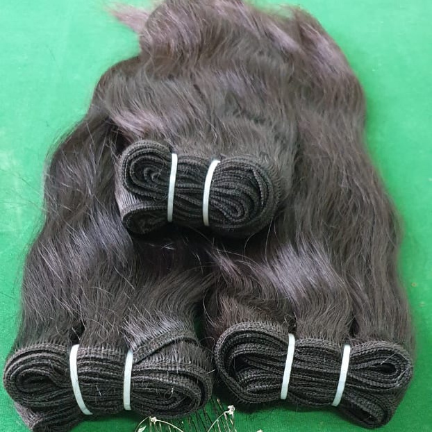 100% Natural Temple Human Hair Wholesale Raw Indian Hair Raw Indian Women Hair From Indian Supplier