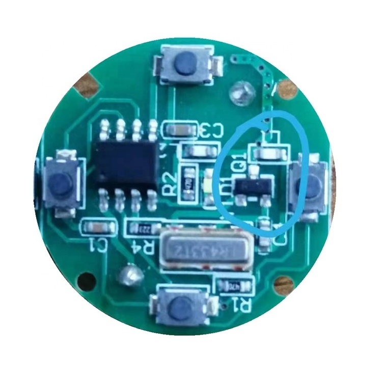 Consumer Electronic Pcb Board FR4 94vO electronic parts board double side half hole PCB for Multilayer  USB Charger  pcb