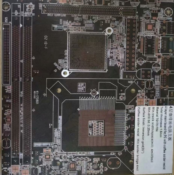 Consumer Electronic Pcb Board FR4 94vO electronic parts board double side half hole PCB for Multilayer  USB Charger  pcb