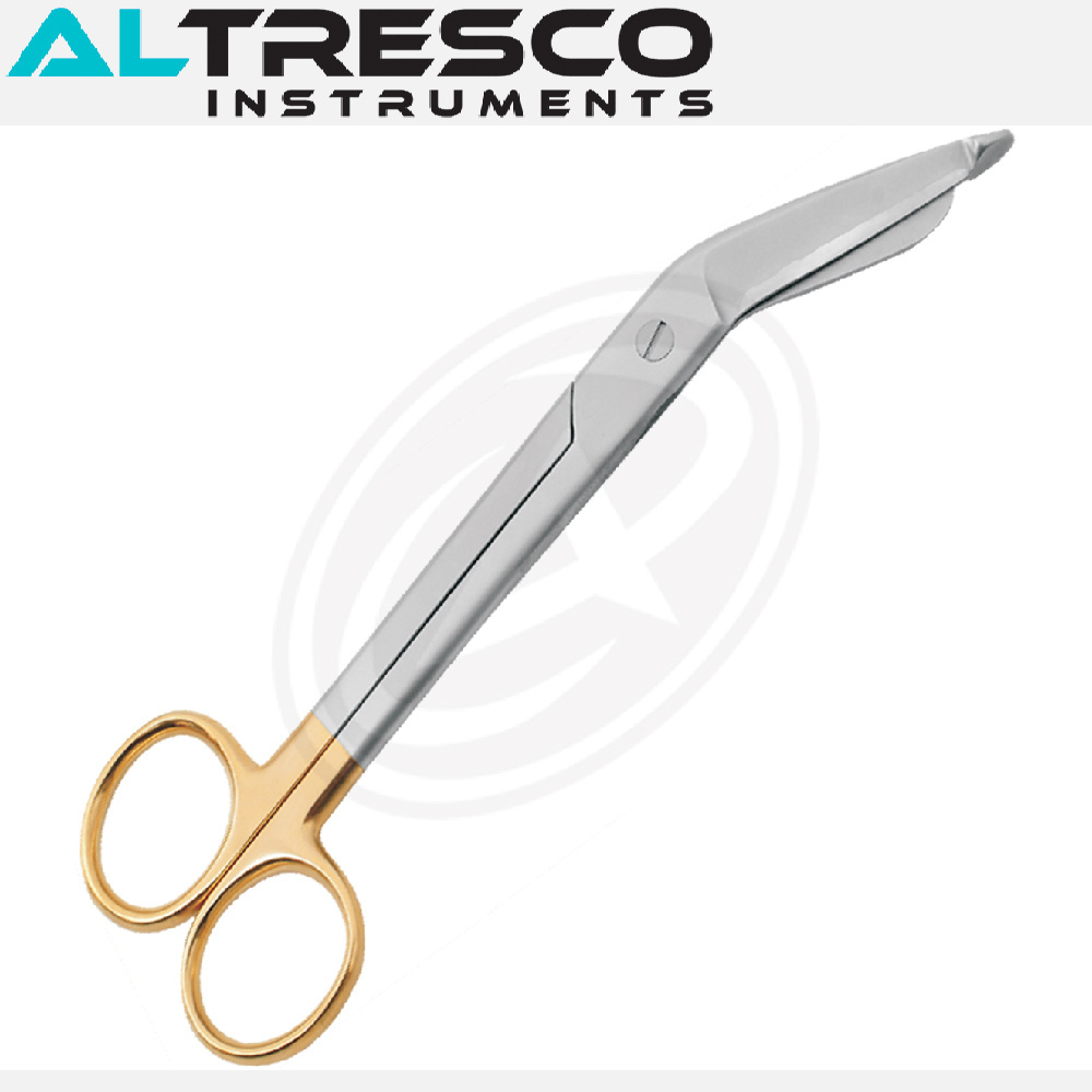 Plaster (Bruns) Shears Steel Lower Blade Serrated