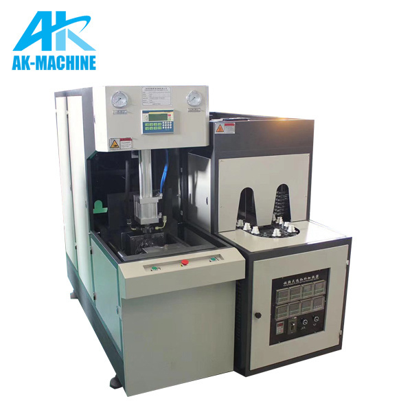 semi automatic plastic bottle making machine  pet bottle blowing machine