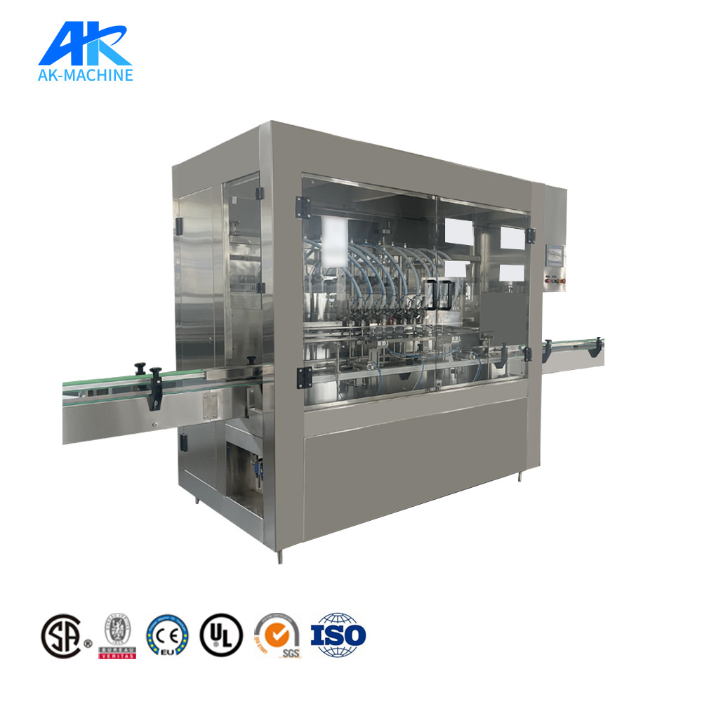 CSP-6 6 Head Liquid Filling Machine  Oil Cartridge Filling Machine Lubricating GreaseFilling Machine