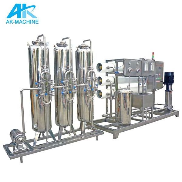 New 500LPH Commercial Alkaline Water Machine Pure Water Equipment for Water Treatment Reverse Osmosis Cheap in China