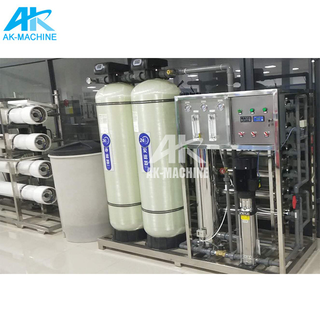 New 500LPH Commercial Alkaline Water Machine Pure Water Equipment for Water Treatment Reverse Osmosis Cheap in China