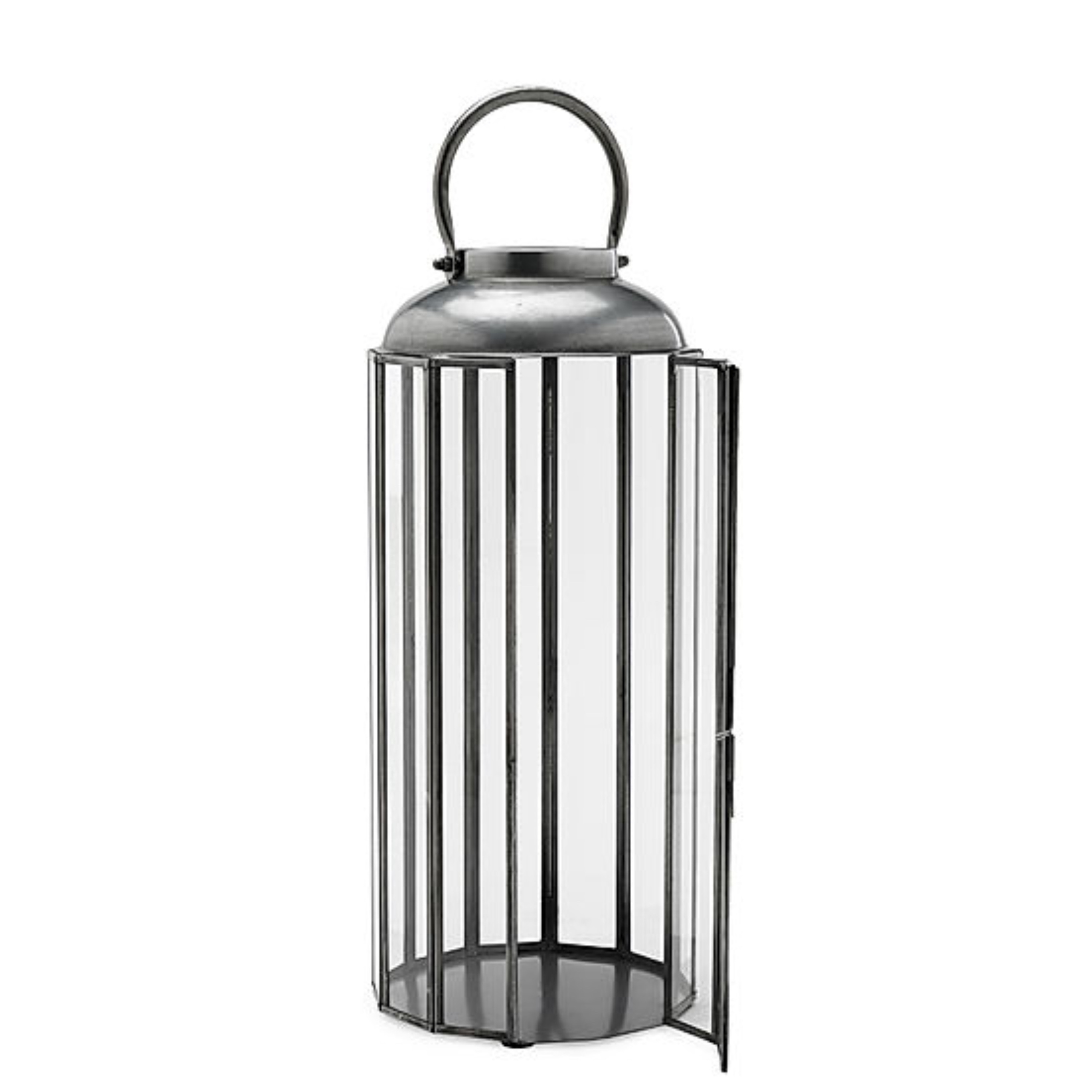 Home and Garden Decorations Large Metal Candle Pillar Holder Lantern Glass Hurricane Floor Lamp