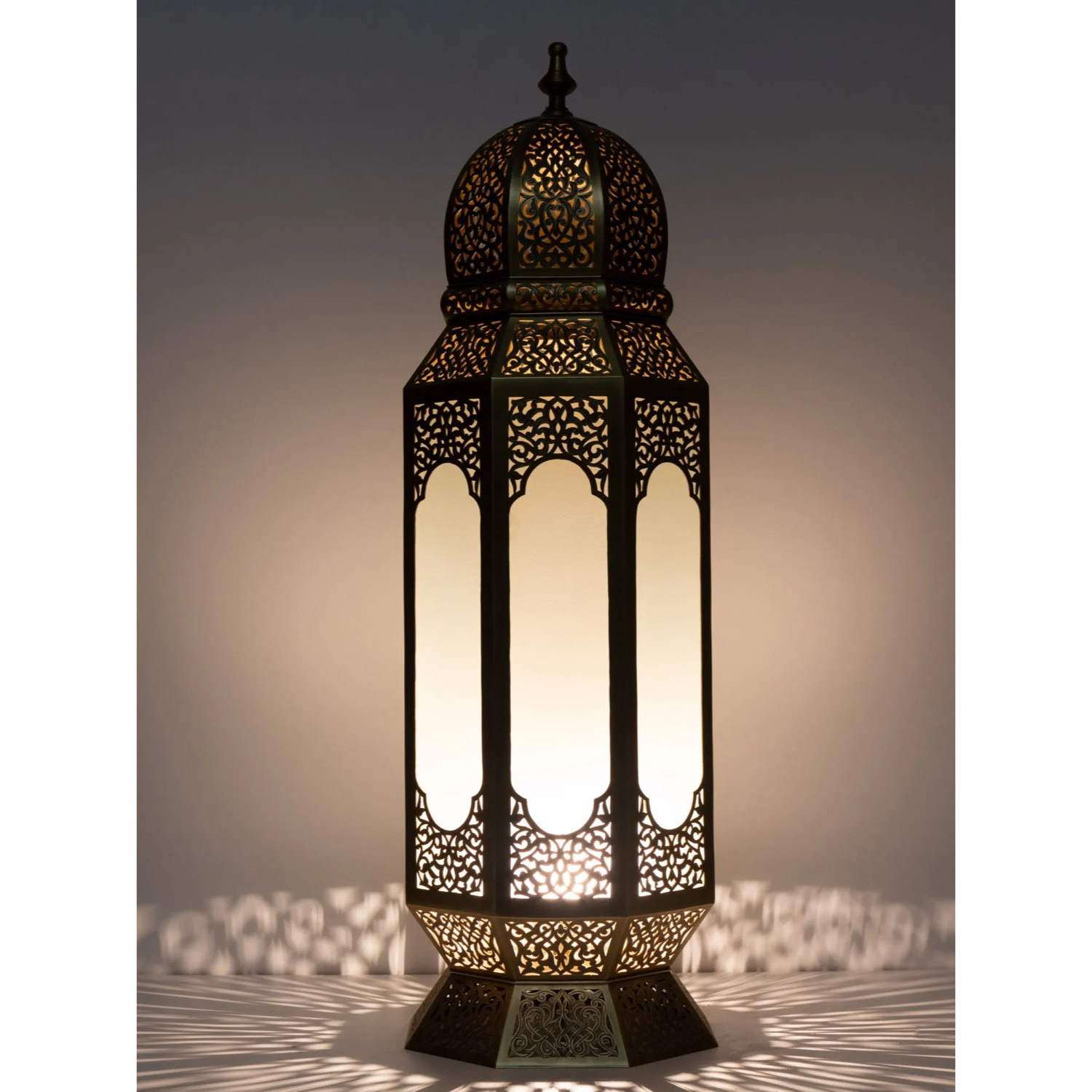 Tall Outdoor and Indoor Decorative Metal Moroccan Candle Holder Lantern Hanging and Floor lighting Handmade Lanterns