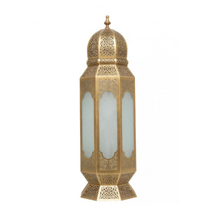 Tall Outdoor and Indoor Decorative Metal Moroccan Candle Holder Lantern Hanging and Floor lighting Handmade Lanterns