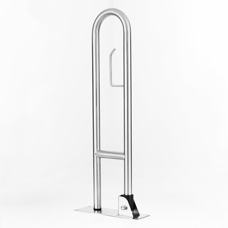 Ningbo OEM swing up 800mm multiply by 190mm Stainless Steel bathroom hospital grab bar